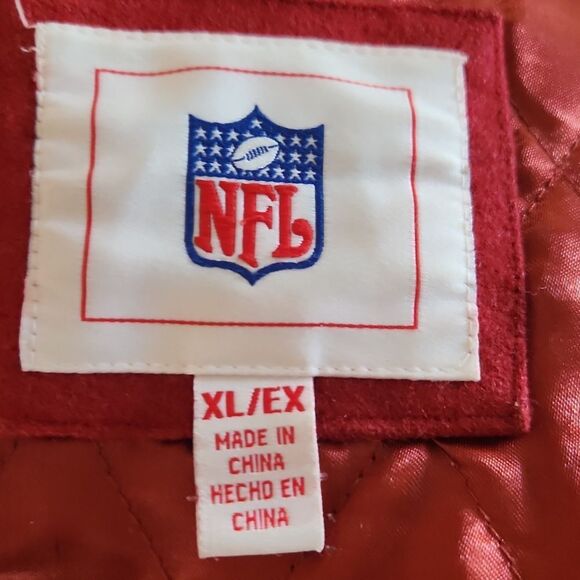 NFL San Francisco 49ers Wool Varsity Jacket XL - Picture 6 of 6